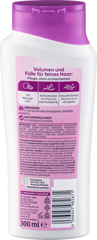 Balea Shampoing Volume 300 ml
