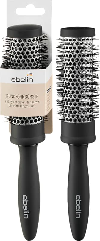 ebelin Brosse ronde soufflante poils nylon, 1 pc