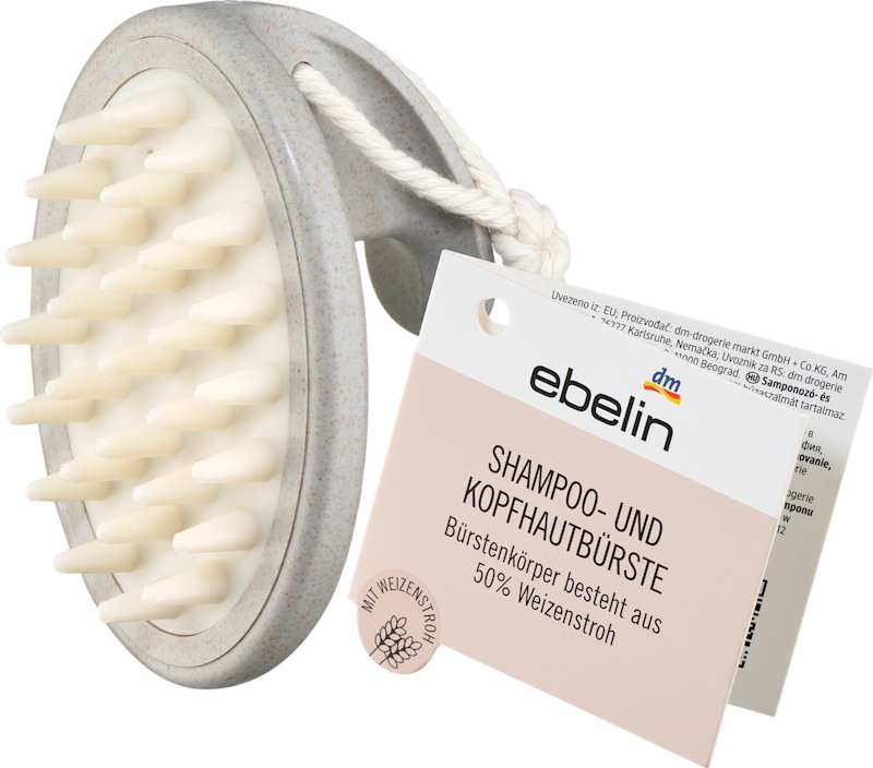 ebelin Shampoing & Brosse cuir chevelu 1 pc