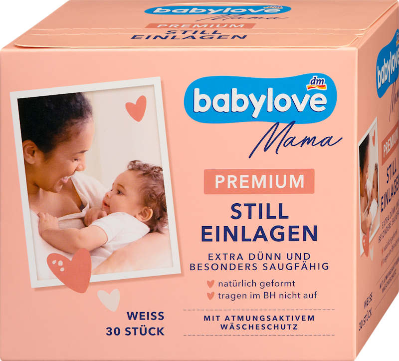 babylove Mama coussinets d'allaitement Premium extra fins 30 pièces