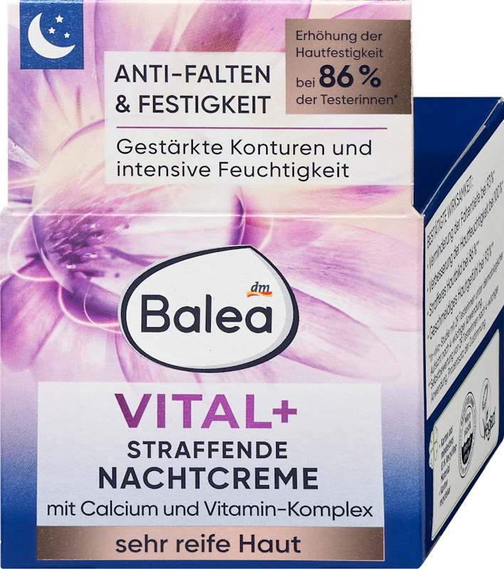 Balea crème de nuit Vital+, 50 ml