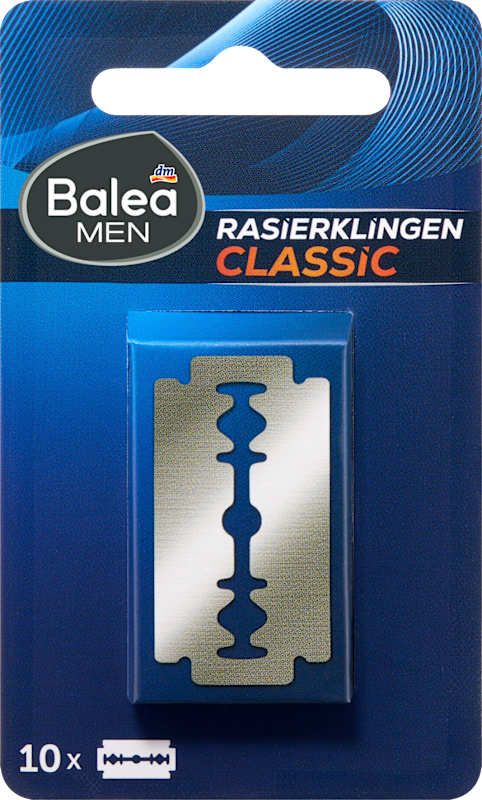 Balea MEN lames de rasoir Classic 10 pièces