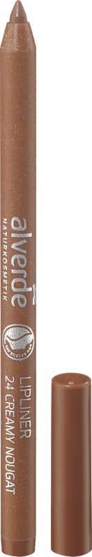 alverde NATURKOSMETIK crayon à lèvres 24 Creamy Nougat, 1,2 g