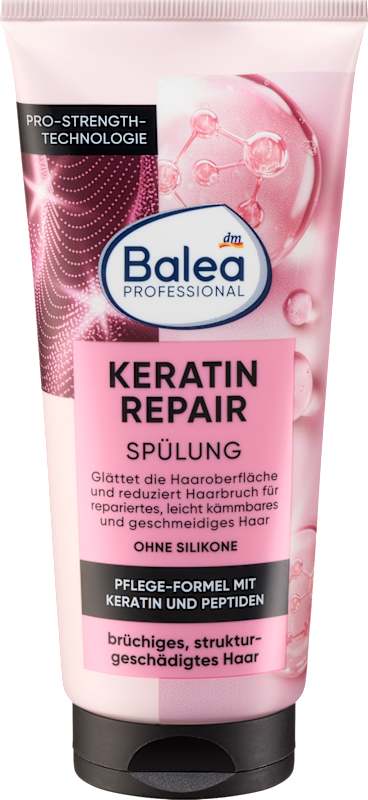 Balea PROFESSIONAL Après-shampoing Keratin Repair 200 ml