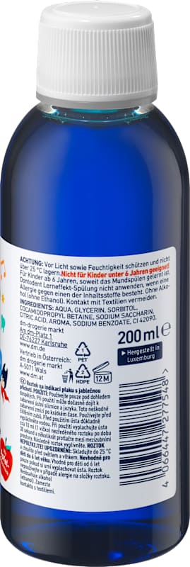 Dontodent bain de bouche Junior effet apprentissage 200 ml