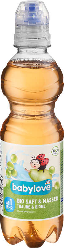 babylove Jus & eau raisin & poire 330 ml