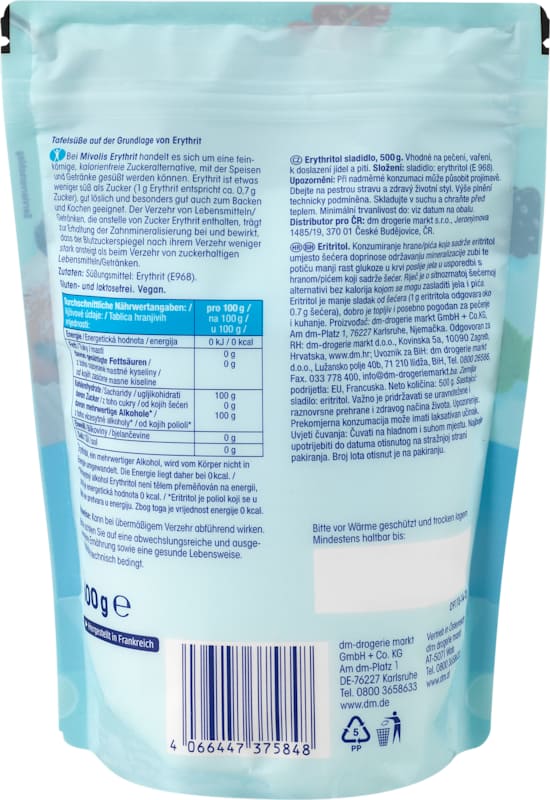Mivolis Érythritol, 500 g