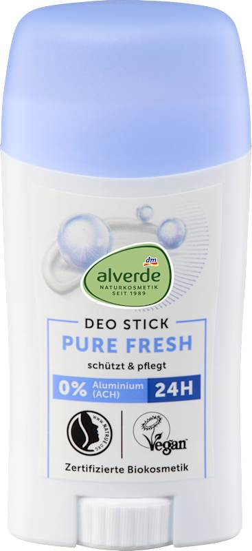 alverde NATURKOSMETIK Déodorant stick Pure Fresh, 50 ml