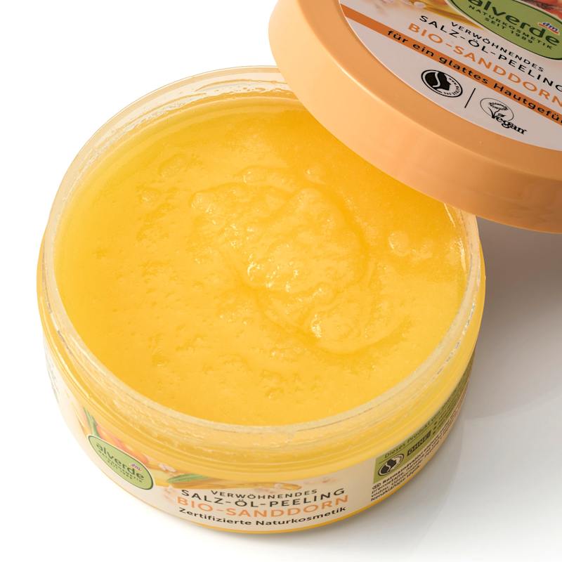alverde NATURKOSMETIK gommage corps sel et huile 250 ml