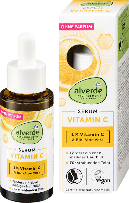 alverde NATURKOSMETIK sérum vitamine C 30 ml