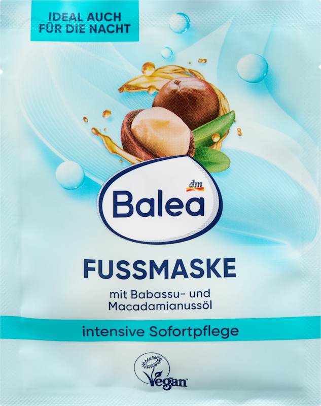 Balea Masque pieds soin intensif immédiat 15 ml