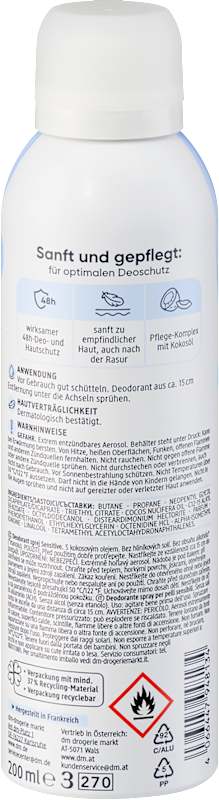 Balea Déodorant spray Sensitive 200 ml