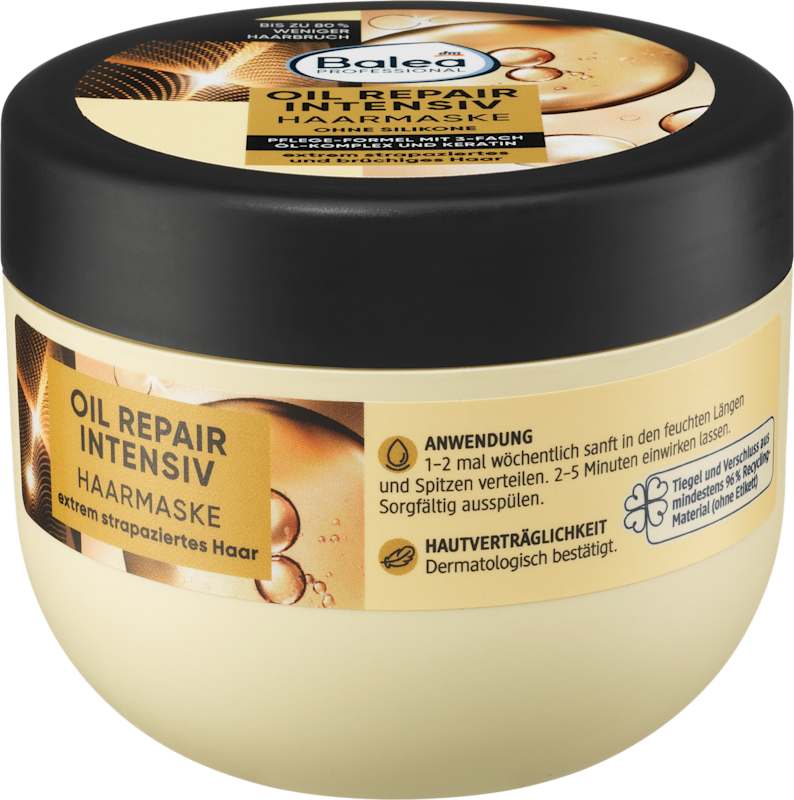 Balea PROFESSIONAL Soin capillaire Oil Repair Intensiv, 300 ml