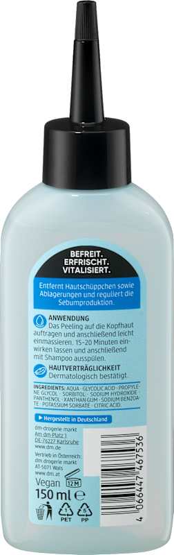 Balea PROFESSIONAL Gommage cuir chevelu nettoyage profond 150 ml