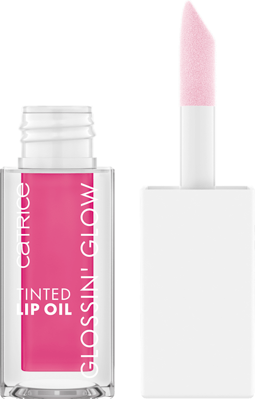 Catrice Huile à lèvres Glossin' Glow Tinted 040 Glossip Girl, 4 ml — produit allemand authentique au Maroc