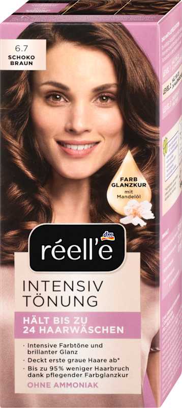 réell‘e Coloration ton sur ton 6.7 Brun chocolat, 1 pièce
