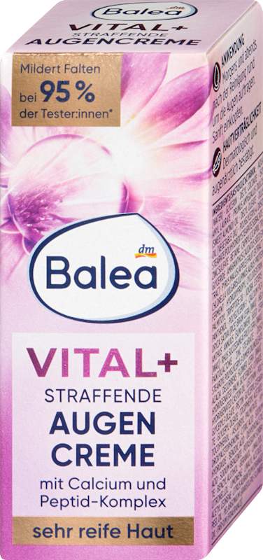 Balea Crème yeux Vital+ raffermissante, 15 ml