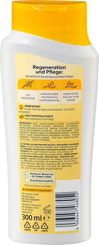 Balea Shampooing soin intensif 300 ml