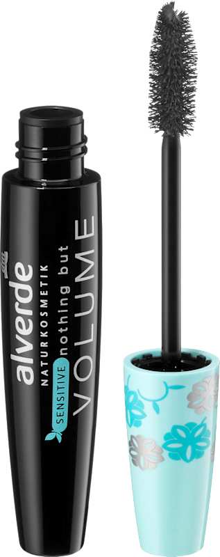 alverde NATURKOSMETIK Mascara Sensitive Nothing But Volume brun, 12 ml