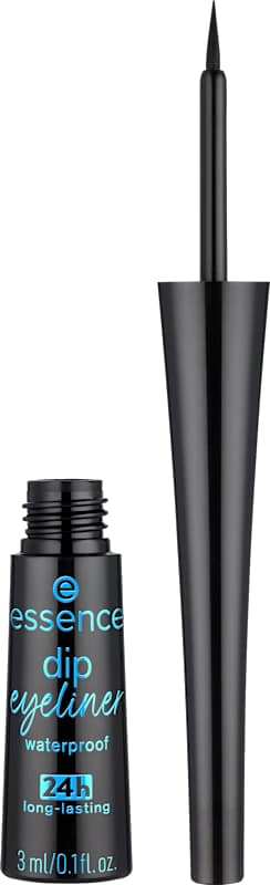essence Eyeliner Dip Waterproof 24h Long-Lasting 01 Black, 3 ml
