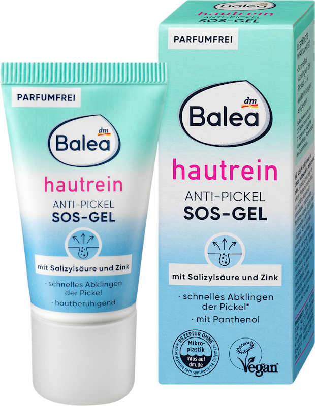 Balea Gel SOS anti-boutons Hautrein, 15 ml
