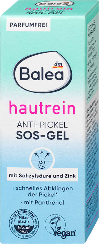 Balea Gel SOS anti-boutons Hautrein, 15 ml
