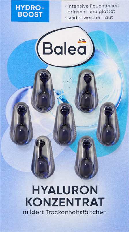 Balea concentré hyaluron 7 pièces