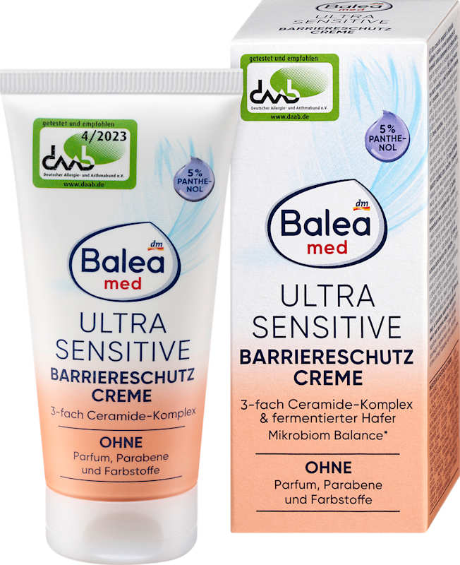 Balea med Crème visage protection barrière Ultra Sensitive, 50 ml
