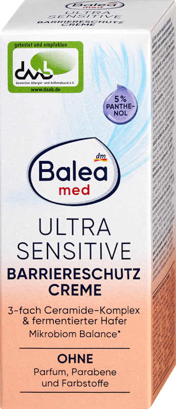 Balea med Crème visage protection barrière Ultra Sensitive, 50 ml