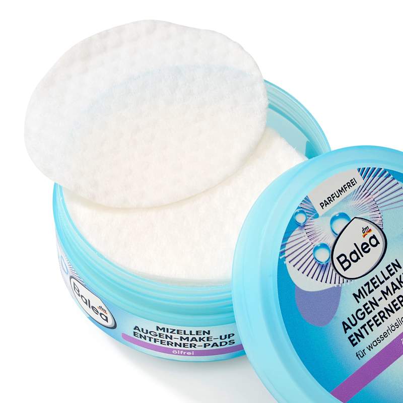 Balea Pads démaquillants yeux sans huile 50 pièces