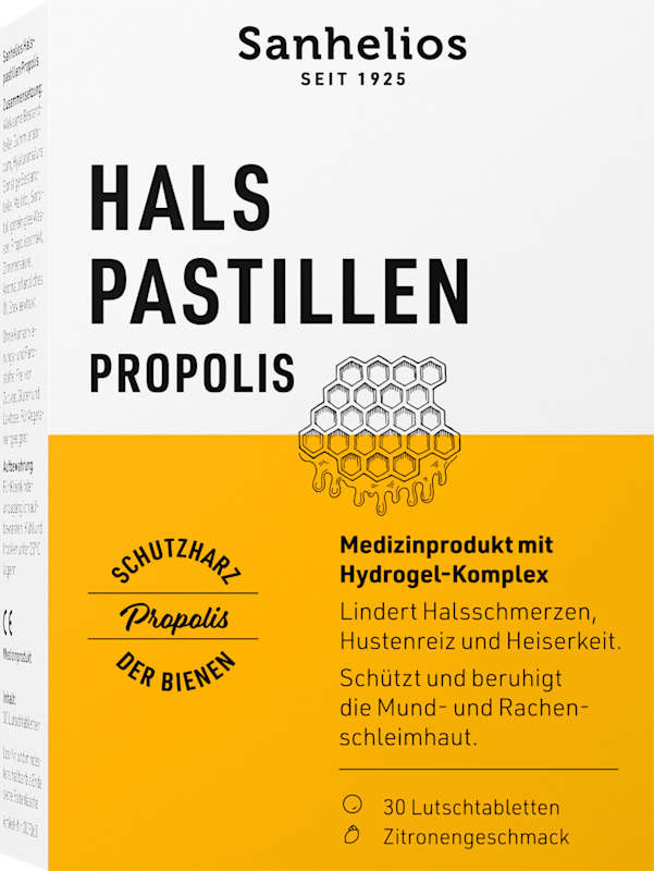 Sanhelios Pastilles Gorge Propolis — 30 pastilles