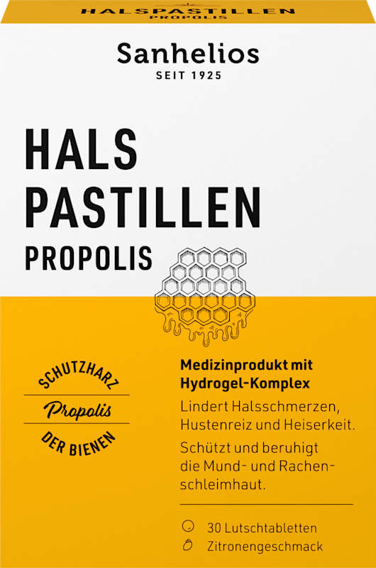 Sanhelios Pastilles Gorge Propolis — 30 pastilles