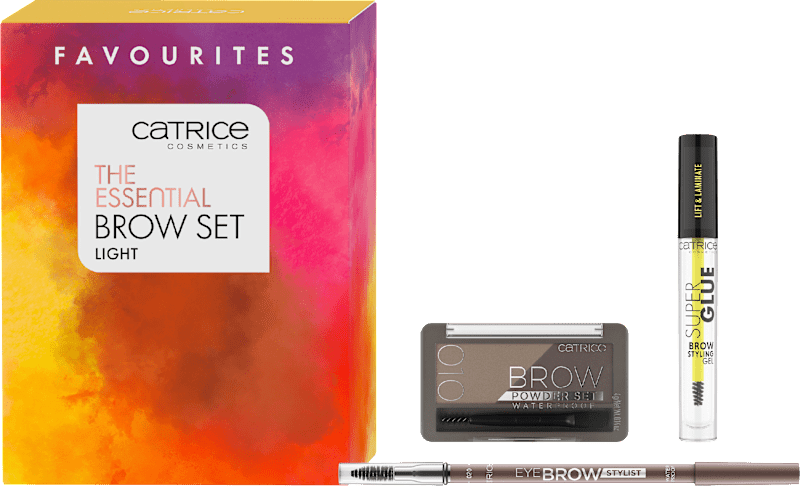 Catrice Coffret cadeau Brow The Essential Light 3tlg, 1 St — produit allemand authentique au Maroc