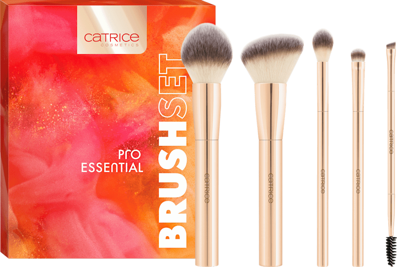 Catrice Set de pinceaux Pro Essential Brush 5tlg, 1 St — produit allemand authentique au Maroc