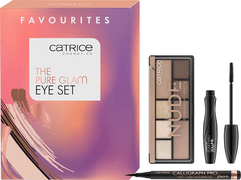 Catrice Coffret cadeau The Pure Glam Eye 3tlg, 1 St — produit allemand authentique au Maroc