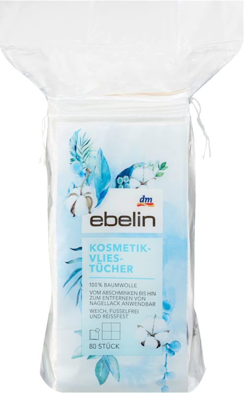 ebelin Lingettes Cosmétiques 80 pièces