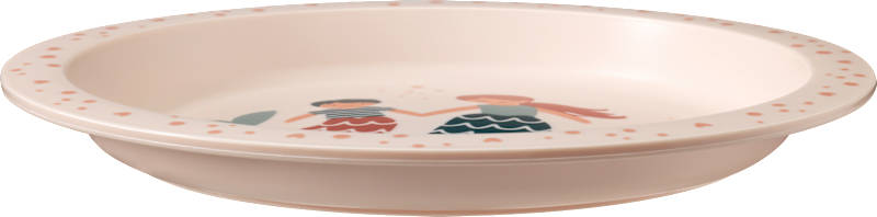 babylove assiette polypropylène rose 1 pièce