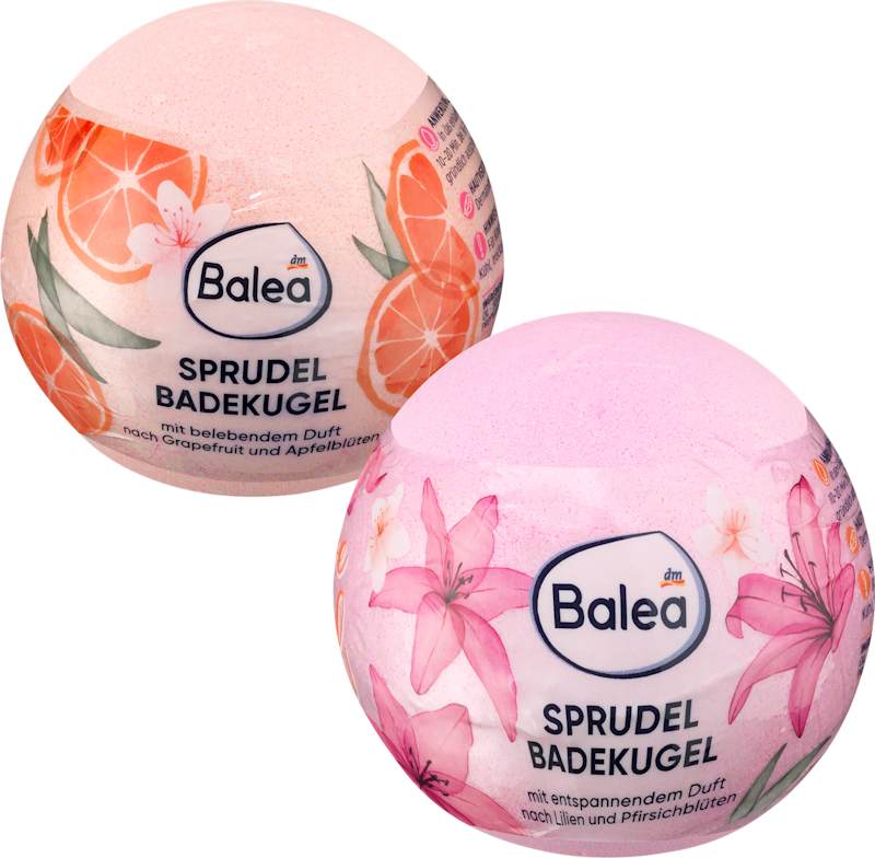 Balea Bombe de bain Keep Smiling/Positive Mind 170 g