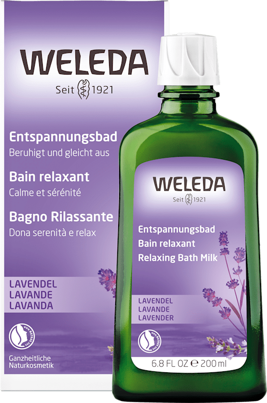 Weleda Entspannungsbad, Lavendel, 200 ml — produit allemand authentique au Maroc