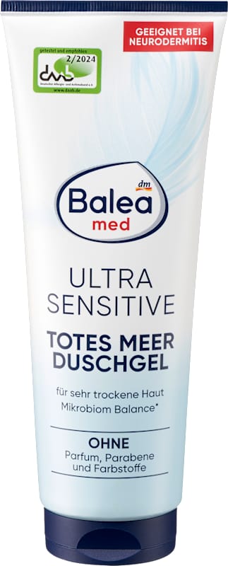 Balea med Gel douche Mer Morte Ultra Sensitive, 250 ml