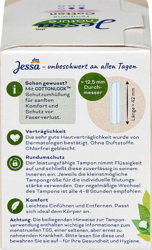 Jessa Tampons Cotton Mini 16 pc