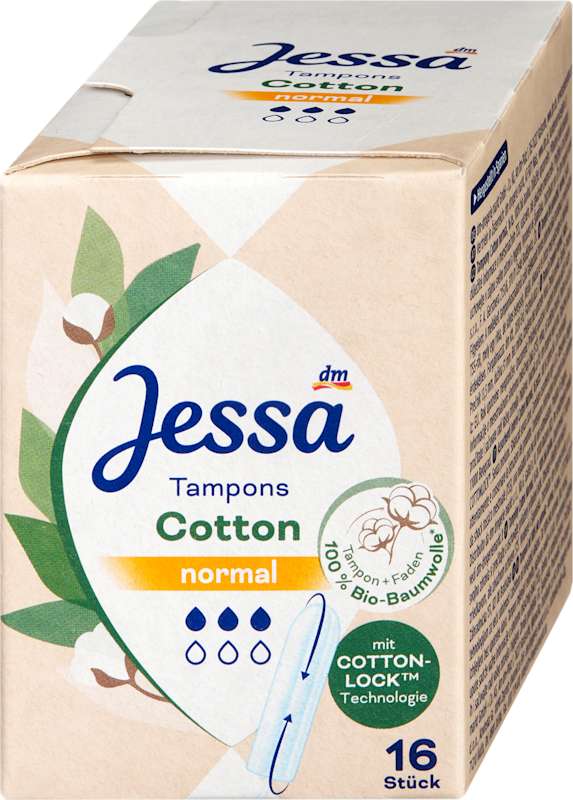 Jessa Tampons Cotton Normal 16 pièces