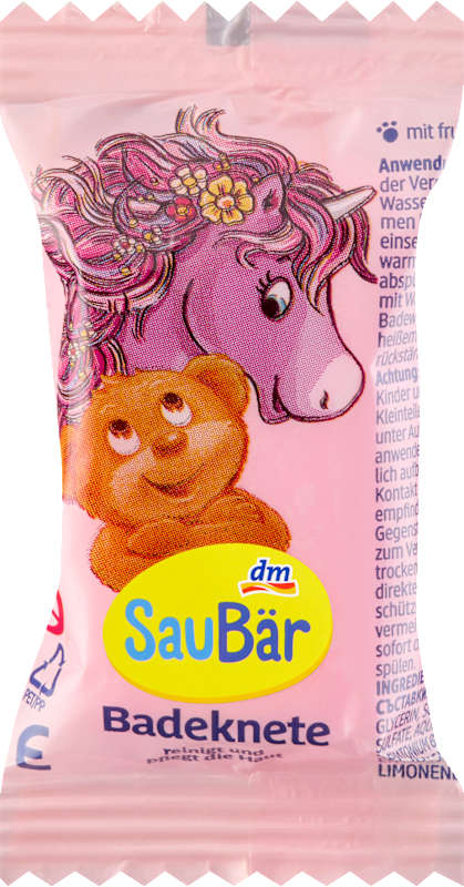 SauBär Pâte à modeler de bain pour enfants 20 g