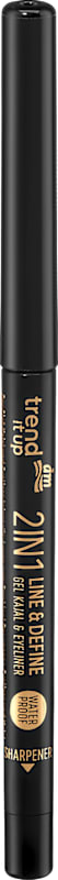 trend !t up gel kajal & eyeliner 2en1 waterproof 010 1 pièce