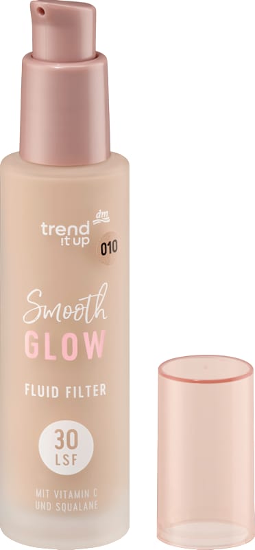 trend !t up fond de teint Smooth Glow Fluid SPF 30 010 Cool Sand 30 ml