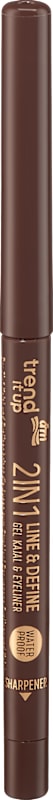 trend !t up Khôl & Eyeliner gel 2en1 Line & Define Waterproof 030, 0,35 g