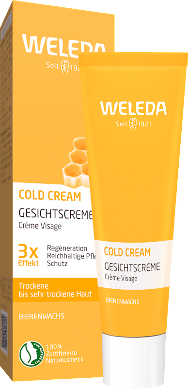 Weleda Crème visage Cold Cream, 30 ml — produit allemand authentique au Maroc