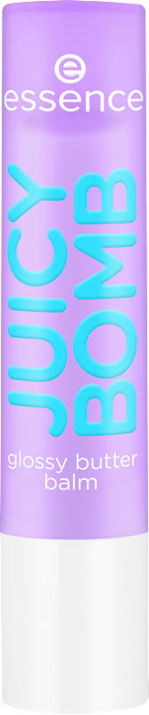 essence Baume à lèvres Juicy Bomb Glossy 02 So Berry Cute, 2,5 g