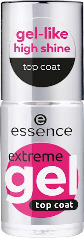 essence Top Coat Gel Extreme 01 Gloss To Go, 8 ml