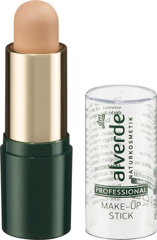 alverde NATURKOSMETIK fond de teint stick 010 Light, 9,5 g